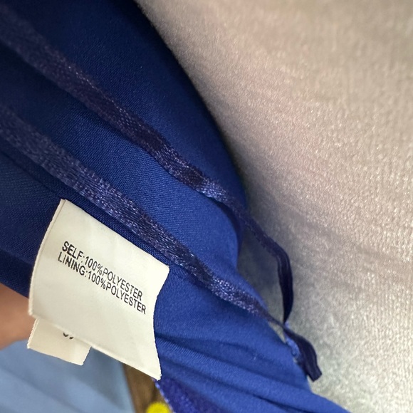 Kay Unger Blue Sheath Dress - Picture 6 of 10